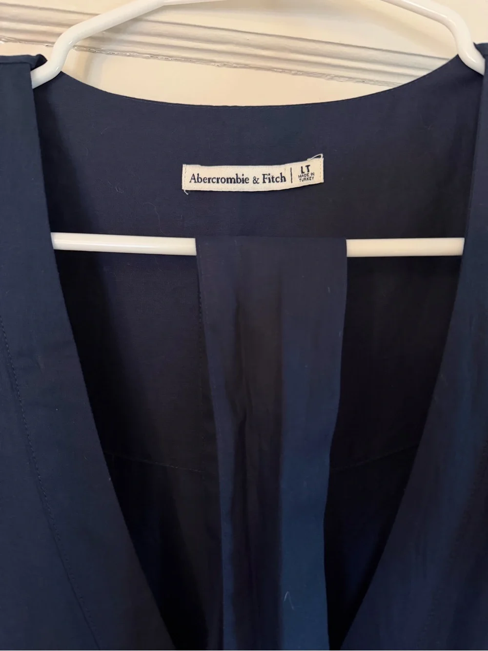 Abercrombie & Fitch Navy Blue Maxi Dress